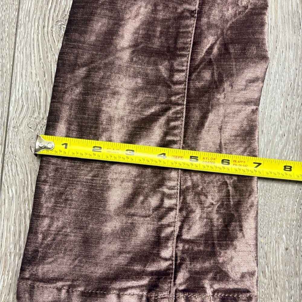 Free People Textured Velvet Pants in Brown - Picture 7 of 14